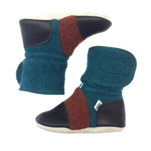 Load image into Gallery viewer, Mistral Felted Wool Booties: 7 (18-24 months)