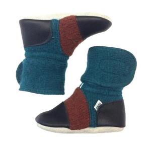 Mistral Felted Wool Booties: 7 (18-24 months)