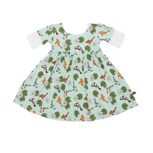 Load image into Gallery viewer, Peregrine Kidswear - Koi Pond Bamboo Twirl Dress