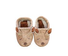 Load image into Gallery viewer, Starry Knight Design - Latte Deer Leather Infant Shoes