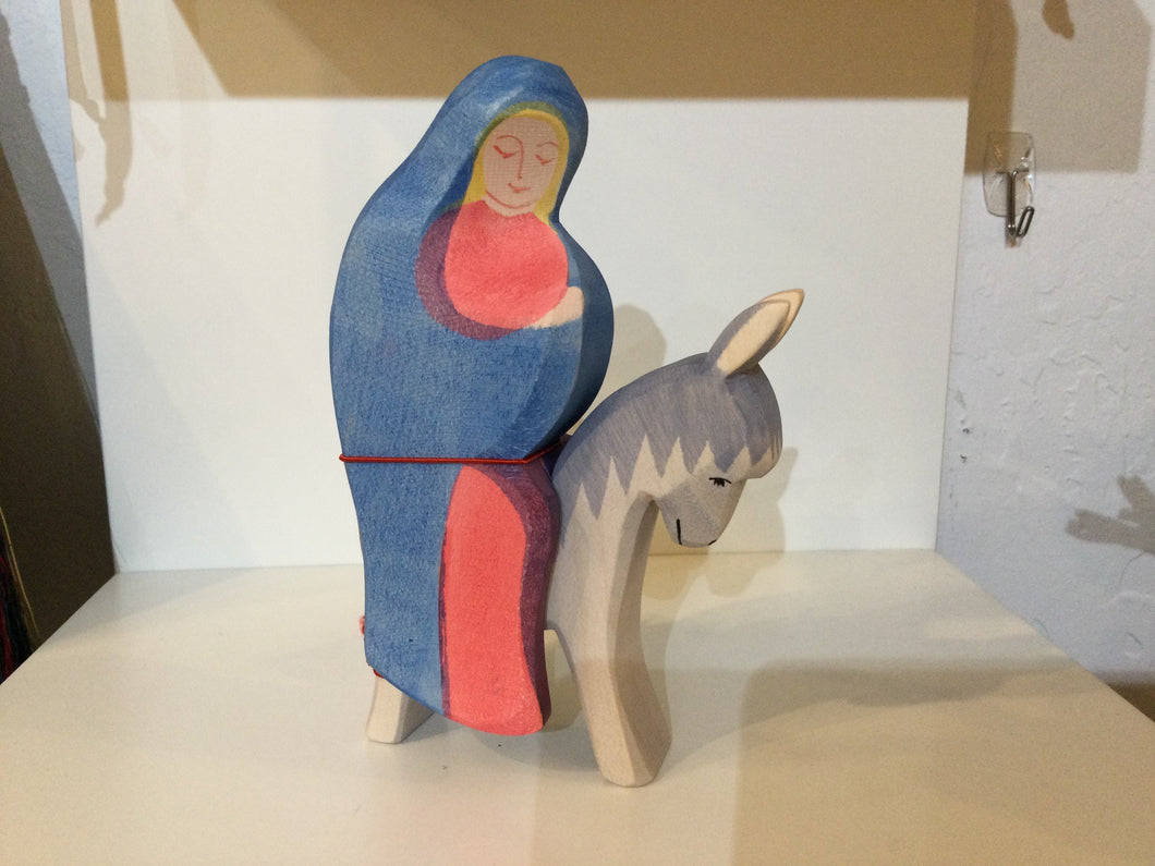 Mary on the donkey