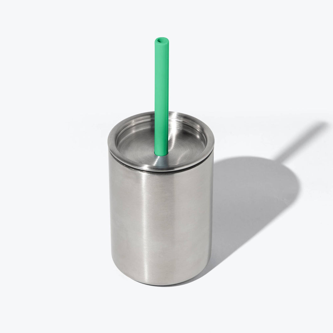 Avanchy - 8 oz.  La Petite Stainless Stee Baby Cup, Straw, Lid