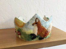 Load image into Gallery viewer, Children’s Birthday Crown Felted Wool