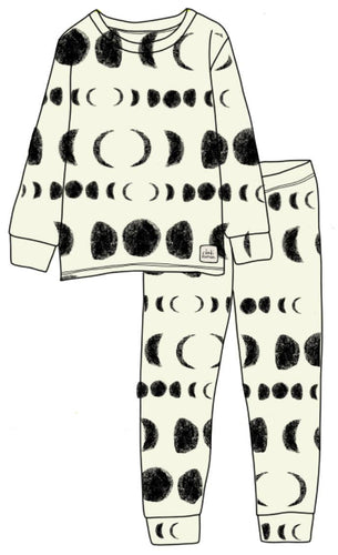 Moon Phases organic cotton two piece