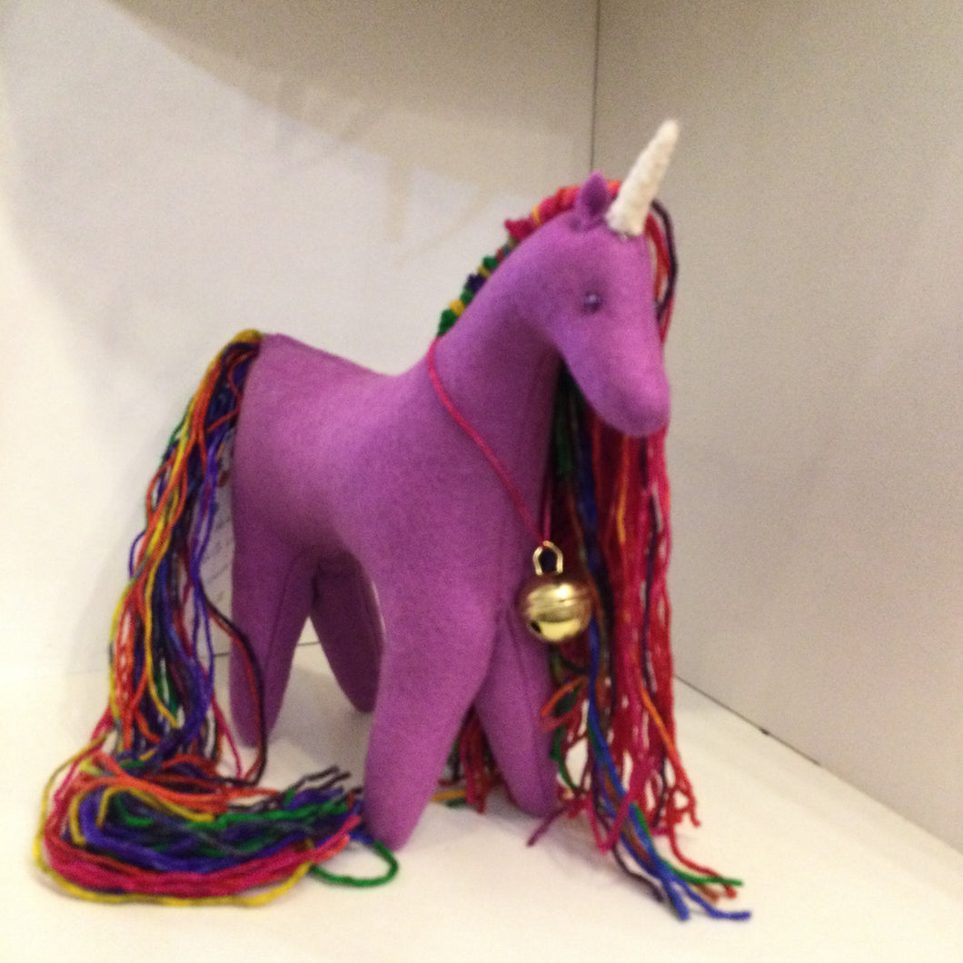 Purple Rainbow Unicorn