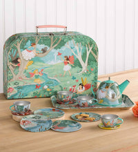 Load image into Gallery viewer, Fairy- 15-Piece Tin Tea Set